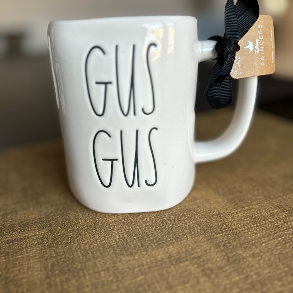 NWT Rare Rae Dunn Disney Cinderella Gus Gus Mug x Disney - Picture 2 of 5